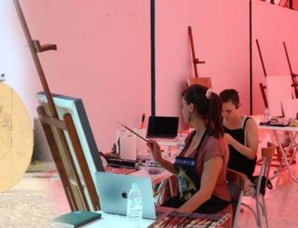 Uluslararası Sanat Çalıştayı Sergisi Açıldı